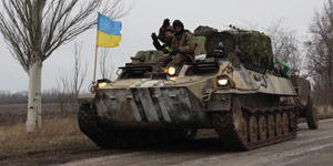 Украина отвела технику в районе Дебальцево